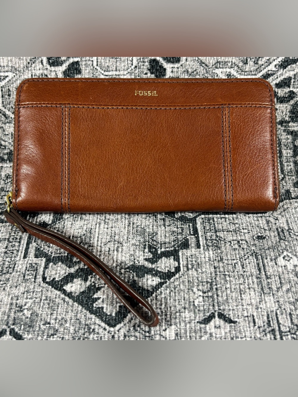 Fossil leather wallet‎